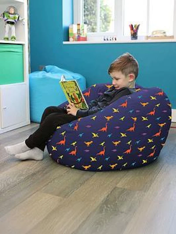 Image of rucomfy Beanbags rucomfy Gaming Footstool Bean Bag - Pouffe for Gaming Multicolor Unisex