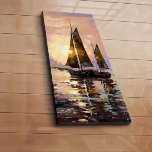 Image of 3070C-27 Multicolor Decorative Canvas Painting