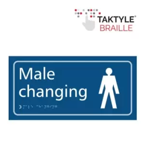 Image of Male Changing - Taktyle (300 x 150mm)
