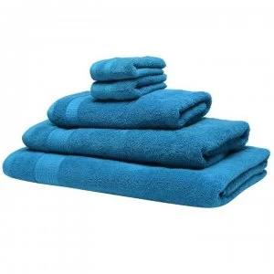 Image of Linens and Lace Egyptian Cotton Towel - Bright Duck Egg