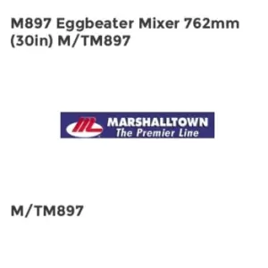 Image of Marshalltown M897 Eggbeater Mixer 762mm (30in) M/TM897