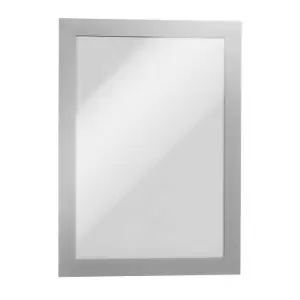 Image of Durable DURAFRAME display frame, self adhesive, magnetic, for A5, silver frame, pack of 10