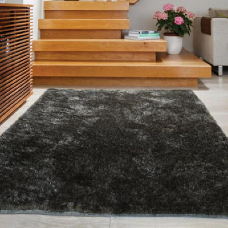 Image of Origins Glamour/shimmer Charcoal/black 120X170Cm Rug