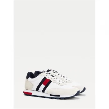 Image of Tommy Jeans Retro Mix Runners - White YBR