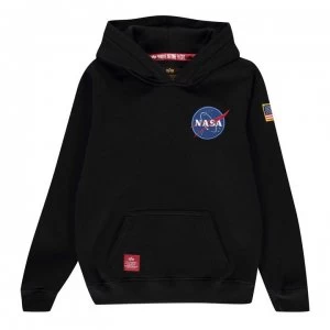 Image of Alpha Industries Space Shuttle OTH Hoodie - Black 03