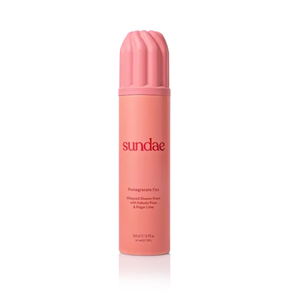 Image of SUNDAE Pomegranate Fizz Whipped Shower Foam 265ml