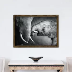 Image of MZM780 Multicolor Decorative Framed MDF Painting