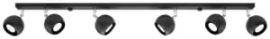 Image of Oculare 6 Light Spotlight Bar Black, GU10