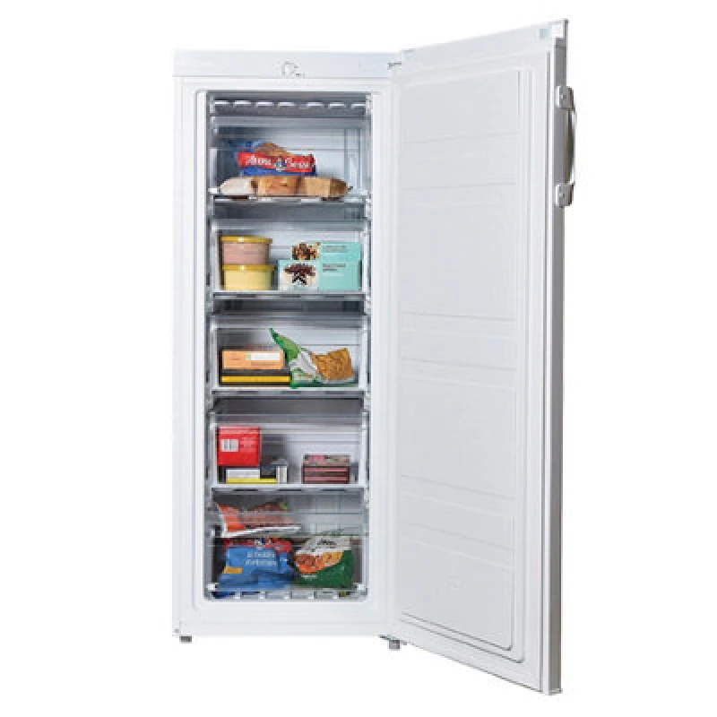 Image of Igenix Igtf055W Freestanding Tall Freezer, 160 Litre Capacity, 55cm Wide, White