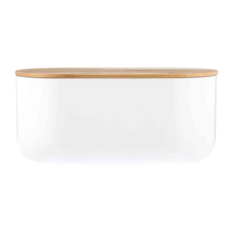 Image of Typhoon Eden Bread Bin 6 Litre White White unisex