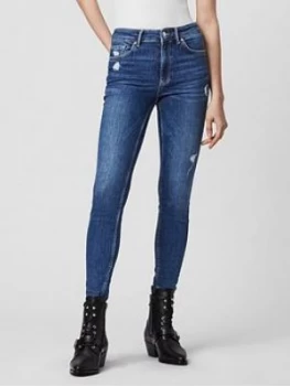 Image of Allsaints Dax Skinny Jeans - Blue