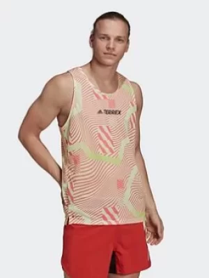 Image of adidas Terrex Agravic Tank Top, White, Size S, Women