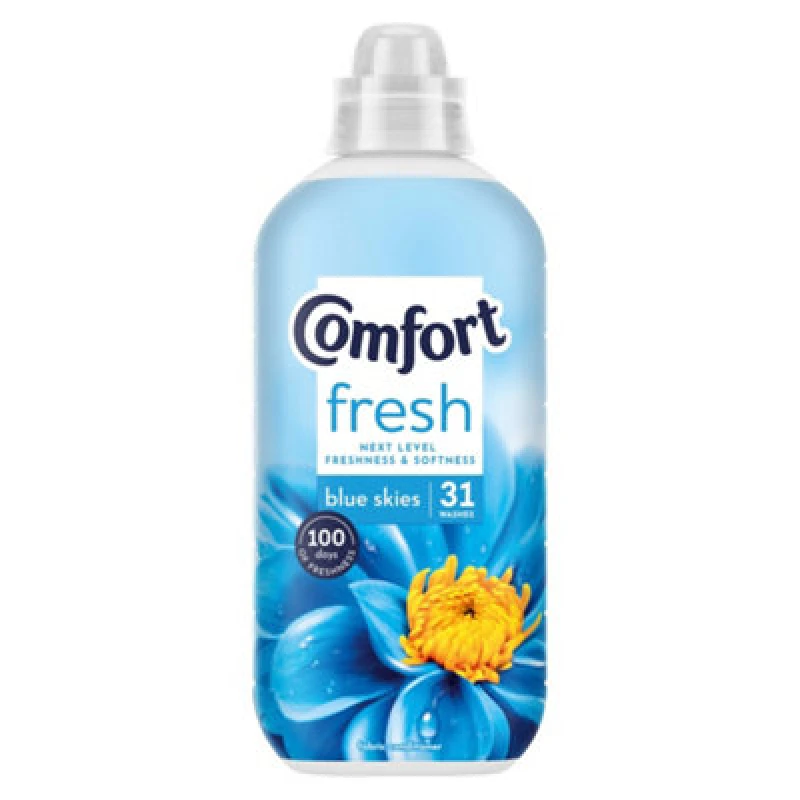 Image of Comfort Blue Skies Fabric Conditioner, 930Ml, 31W
