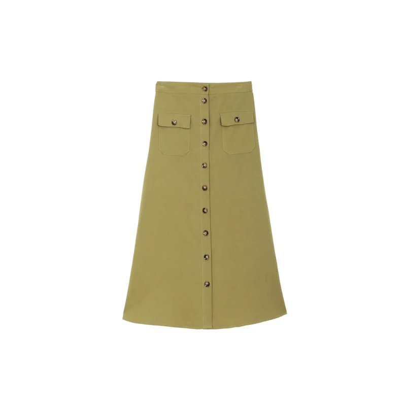 Image of La Petite Etoile Womens skirt La Petite Etoile Jarel Vert Female L