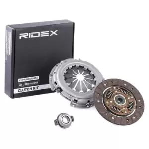 Image of RIDEX Clutch without flywheel 479C0026 Clutch Kit PEUGEOT,CITROEN,206 Schragheck (2A/C),206 CC (2D),206 SW (2E/K),106 II Schragheck (1A_, 1C_)