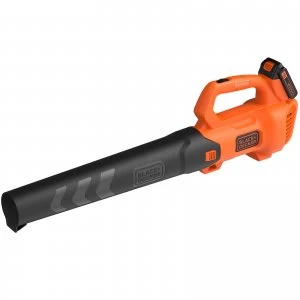 Image of Black and Decker BCBL200L 18v Cordless Axial Garden Leaf Blower 1 x 2ah Li-ion Charger