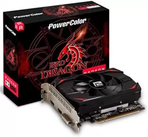 Image of PowerColor Red Dragon Radeon RX550 4GB GDDR5 Graphics Card