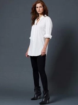 Image of Mint Velvet Mint Velvet Black Contour Seam Treggings