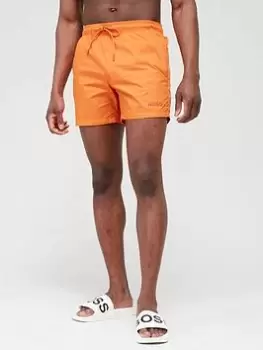 Image of HUGO Haiti Swimshort, Orange, Size S, Men