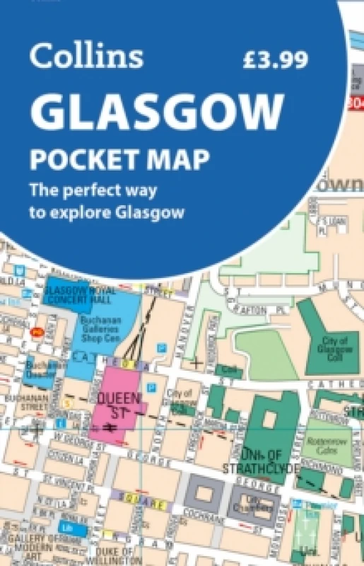 Image of Glasgow Pocket Map : The Perfect Way to Explore Glasgow Sheet map, folded