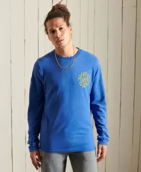 Image of Superdry Heritage Mountain Long Sleeve Top