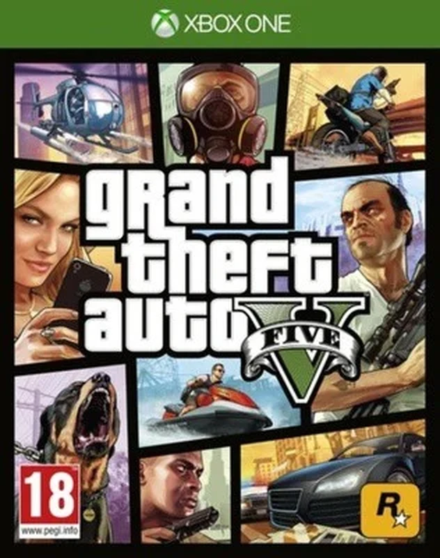 Image of Grand Theft Auto GTA 5 Xbox One Game
