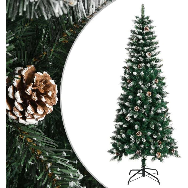 Image of VIDAXL Artificial Christmas Tree with Stand Green 180cm pvc Vidaxl 8720287110170