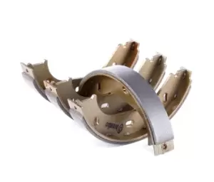 Image of BREMBO Handbrake Shoes BMW,ALFA ROMEO S 06 505 0060516551,0060516944,0060520463 Parking Brake Pads,Handbrake Pads,Brake Shoe Set, parking brake