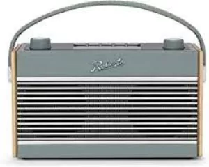 Image of Roberts RAMBLERBTSLG Rambler BT Stereo Dab Radio in Leaf Green Bluetoo