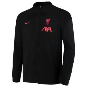 Image of 2022-2023 Liverpool Strike Track Jacket (Black)