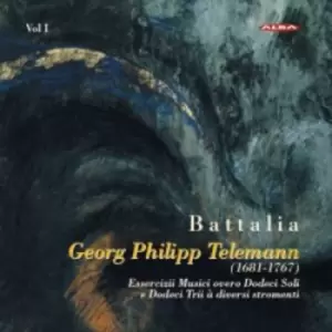 Image of Georg Philipp Telemann - Georg Philipp Telemann: Essercizii Musici Overo Dodeci Soli... - Volume 1 CD Album - Used