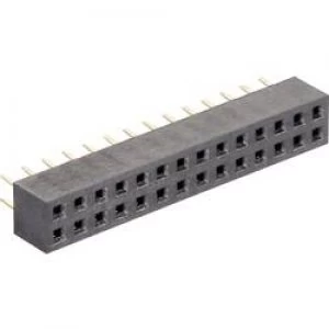 Image of MPE Garry 156 3 008 0 NFX YS0 Double row Straight Terminal Strip Number of pins 2 x 4 Nominal current details 1.5