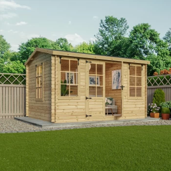 Image of Mercia Grizedale Log Cabin - 4 x 3m