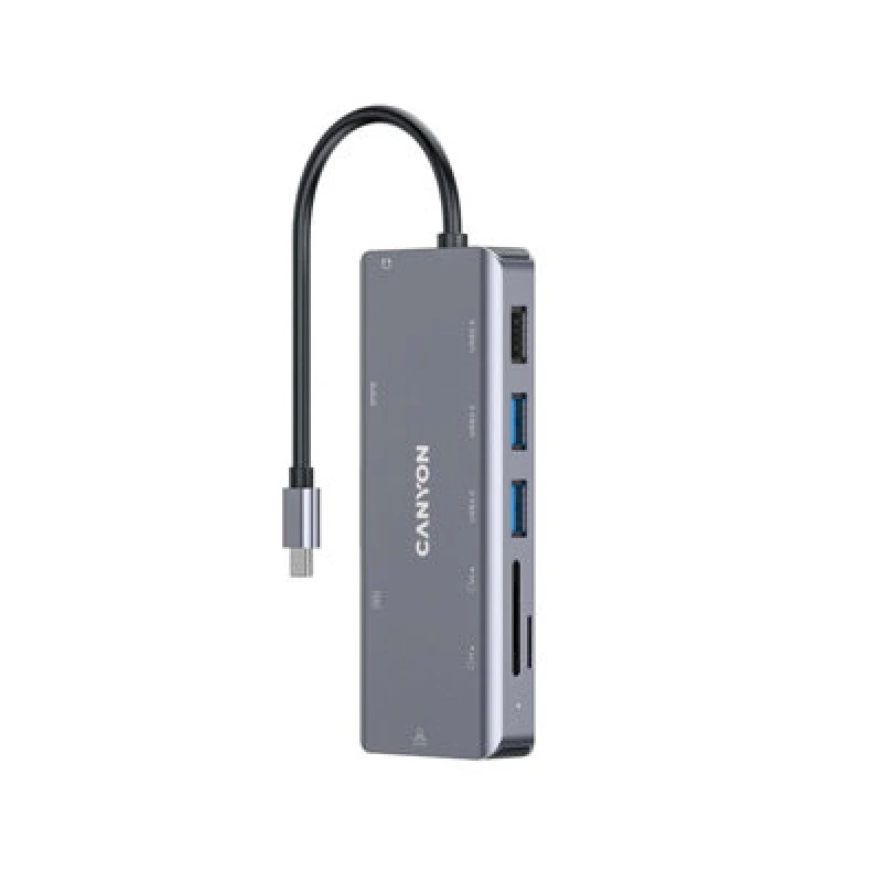 Image of Canyon Hub Ds-11 9In1 Usb-C Space Grey