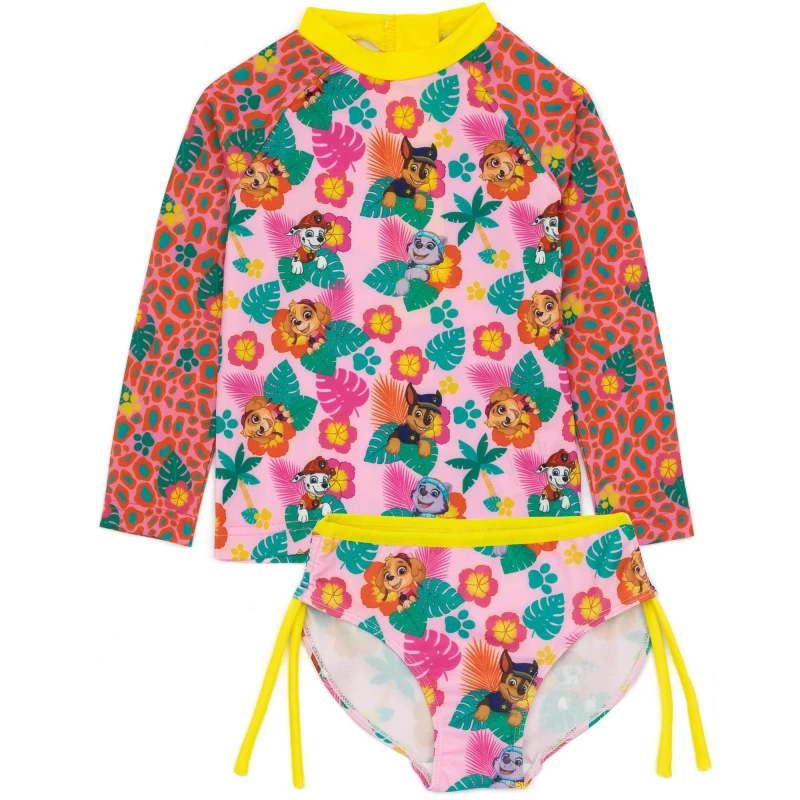 Image of Paw Patrol 2 Piece Swim Set Pink
