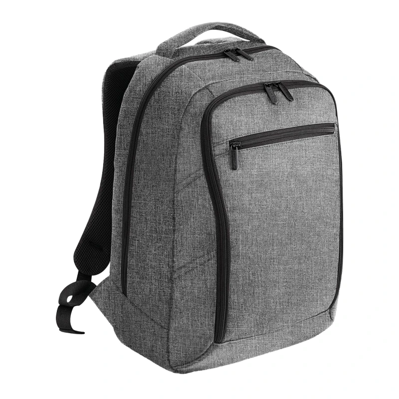 Image of Quadra Mens Executive Digital Backpack in Grey Grey Male