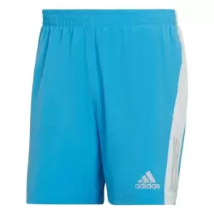 Image of adidas Own the Run Mens 5" Running Short - Blue