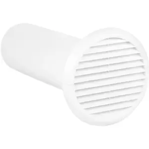 Image of Xpelair SS150WKWR Simply Silent 150mm Wall Kit Round - White - 93190AW