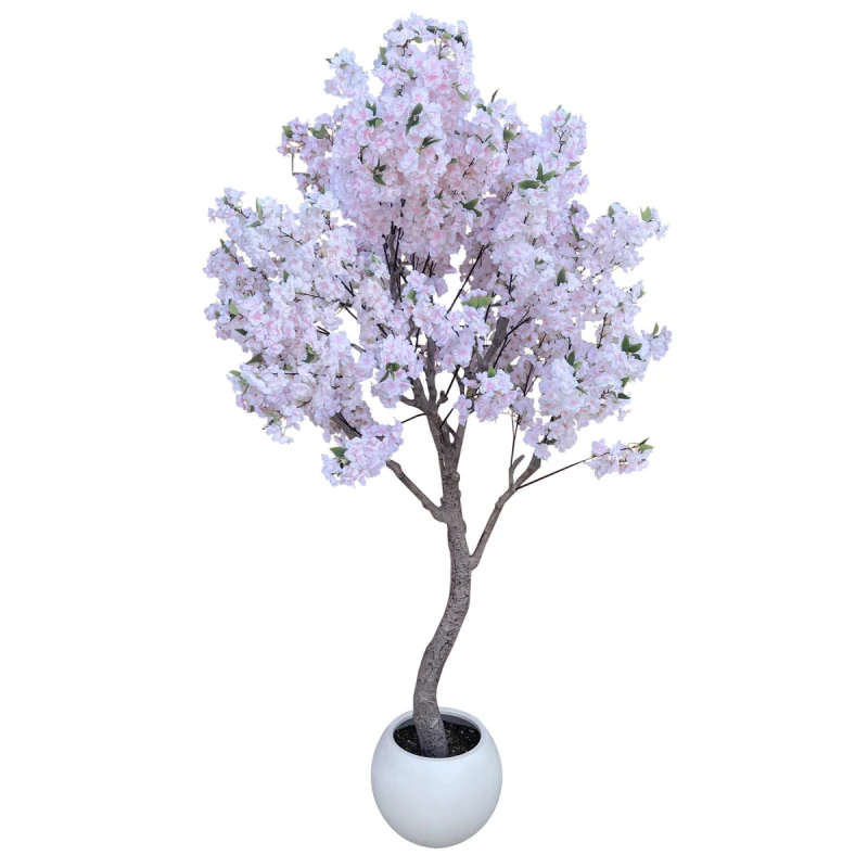 Image of N/A 260cm XXL Artificial Cherry Blossom Tree with Decorative Planter