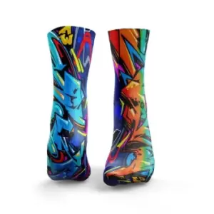 Image of Hexxee Graffiti Socks - Multi