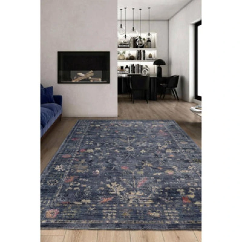 Image of Homemaker Orner Traditional Rug Blue - Homemaker - Size: 200X285 Blue 200X285 WB91005