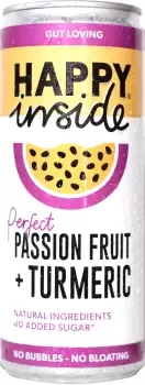 Image of Happy Inside Passion Fruit & Tumeric Drink 250ml