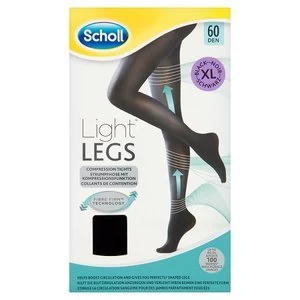 Image of Scholl Light Legs Compression Tights 60 Den Extra Large