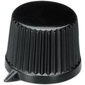 Image of Control knob Black x H 19.9mm x 15.5mm OKW