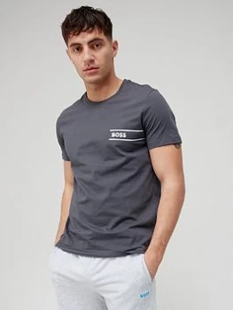 Image of BOSS Bodywear Lounge T-Shirt - Charcoal, Size S, Men