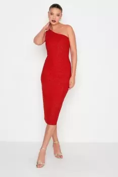 Image of Tall One Shoulder Midi Dress