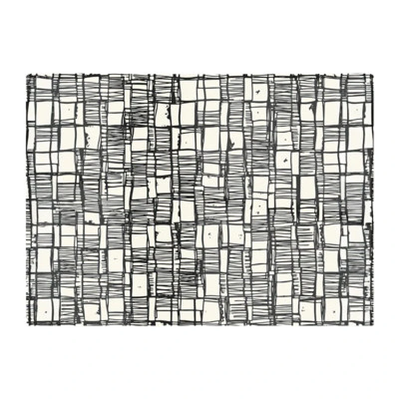 Image of Warren Reed Designer Irregular Sketched Block Textured Glass Chopping Board