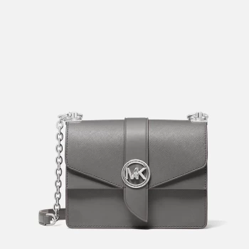 Image of Michael Kors Womens Greenwich Cross Body Bag - Grey