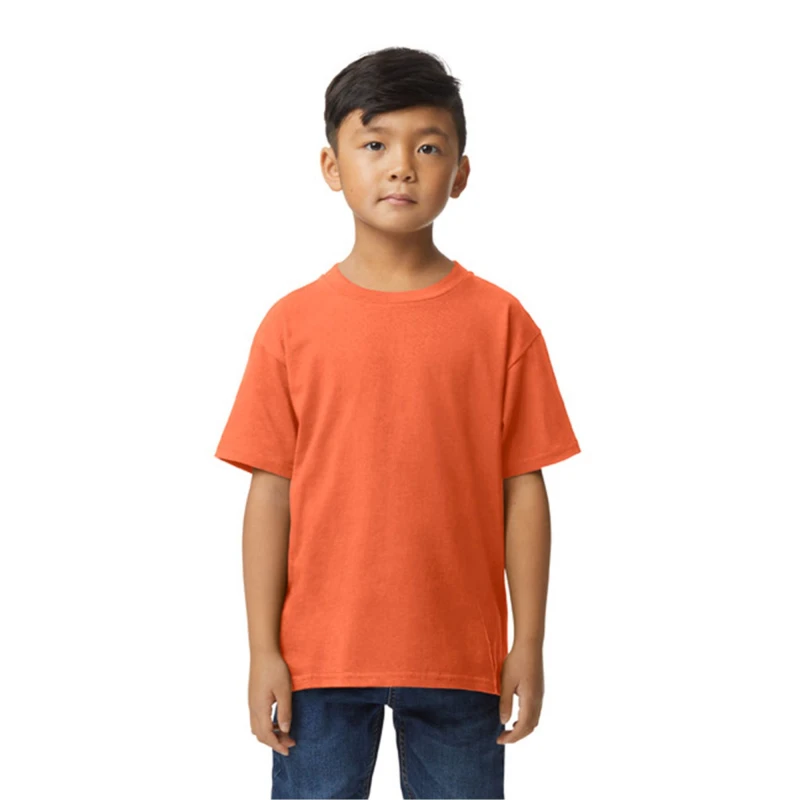 Image of Gildan Softstyle Midweight T-Shirt in Orange Size: XS Orange Unisex XS
