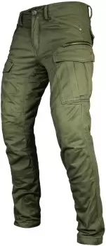 Image of John Doe Defender Mono Motorcycle Textile Pants, green, Size 32, green, Size 32